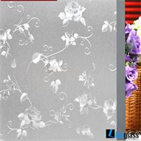 Giấy dán kính đẹp họa tiết hoa 005